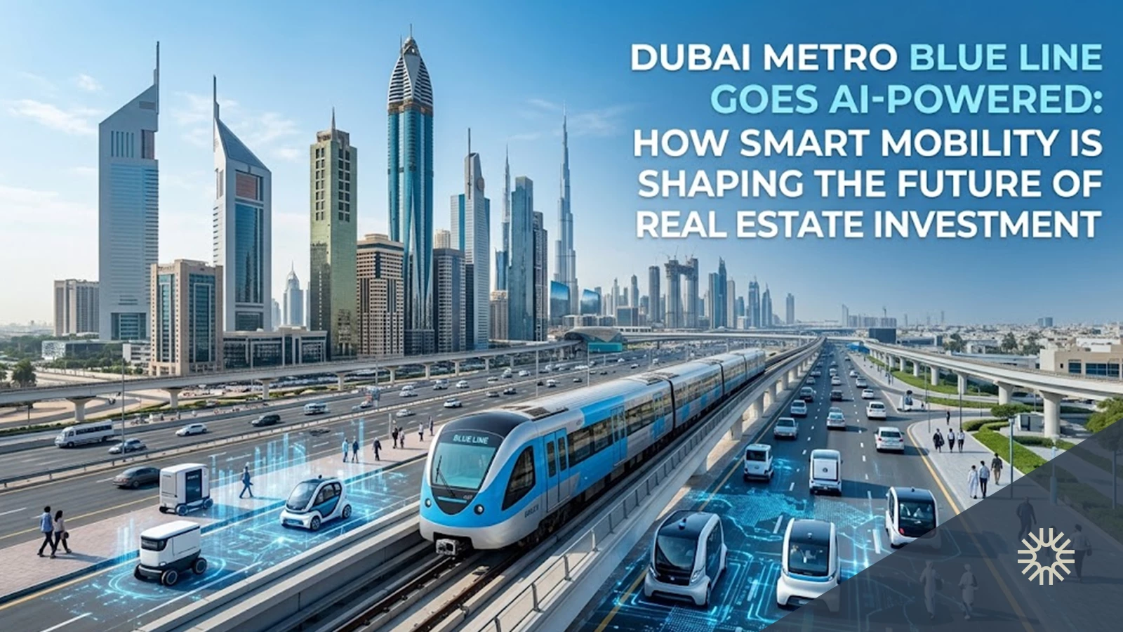 Dubai Metro Blue Line Goes AI-Powered: How Smart Mobility Is Shaping the Future of Real Estate Investment