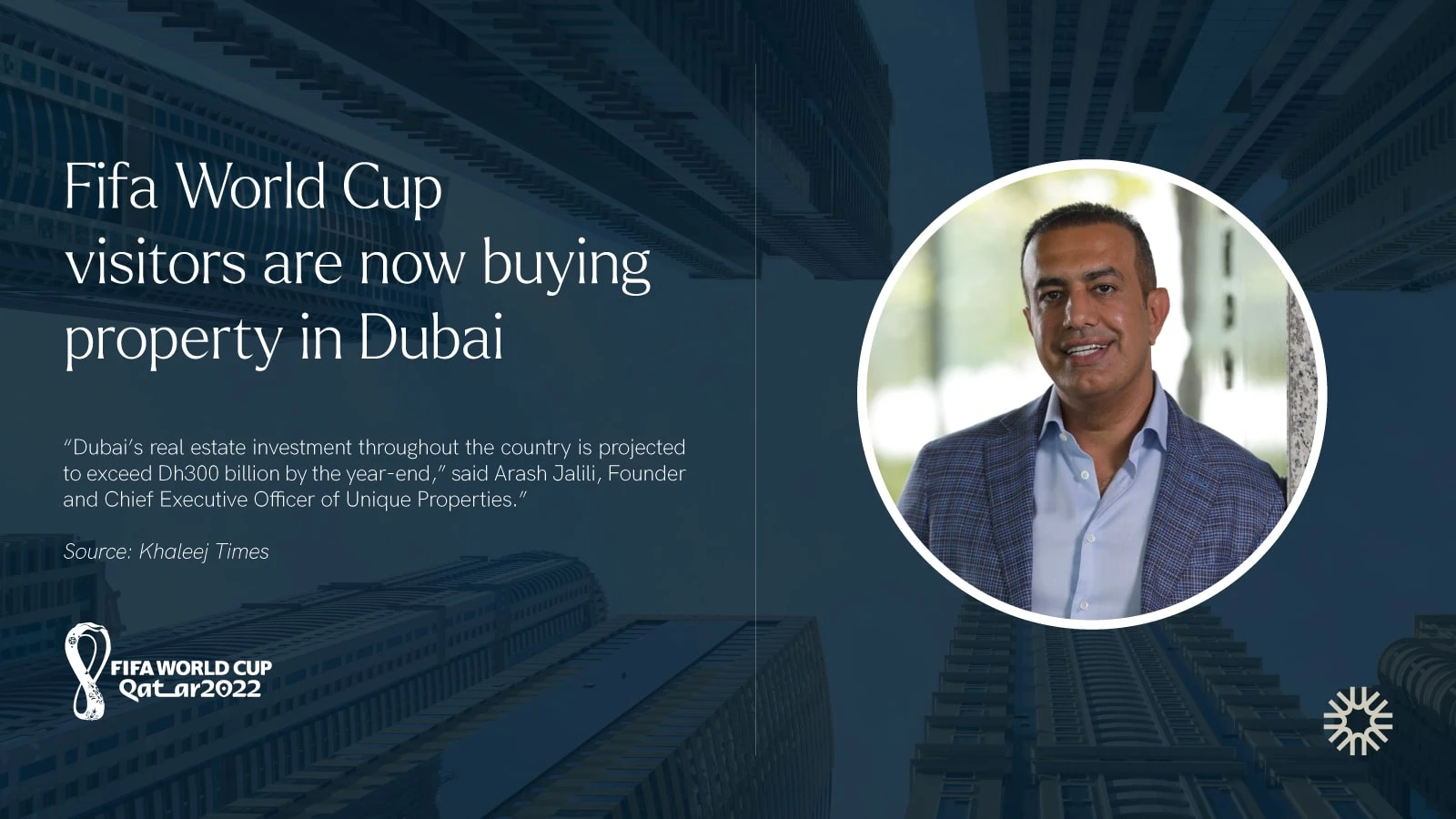 Fifa World Cup visitors are now buying property in Dubai; here's why.