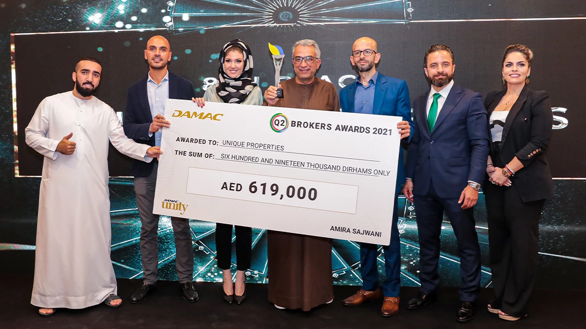 Damac Top 8 Broker Awards 2021