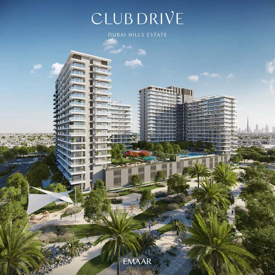 Club Drive at Dubai Hills Estate by Emaar Properties